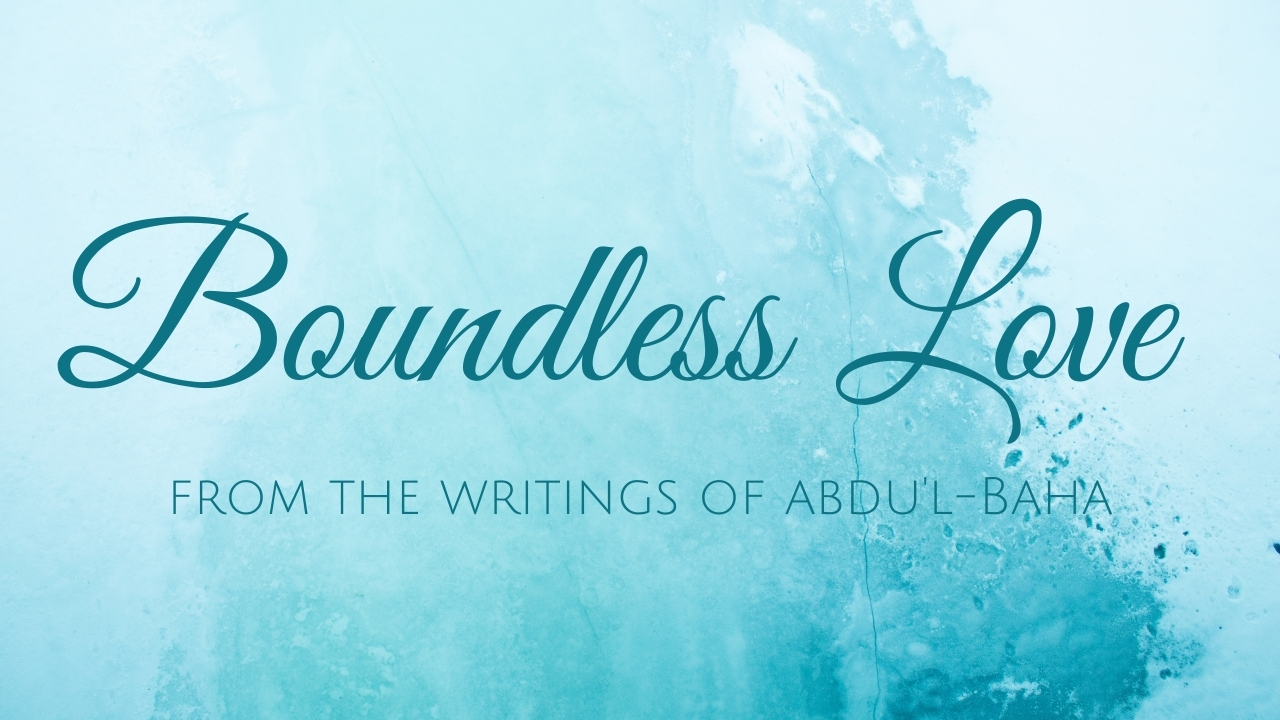 Boundless Love handwritten lyric video