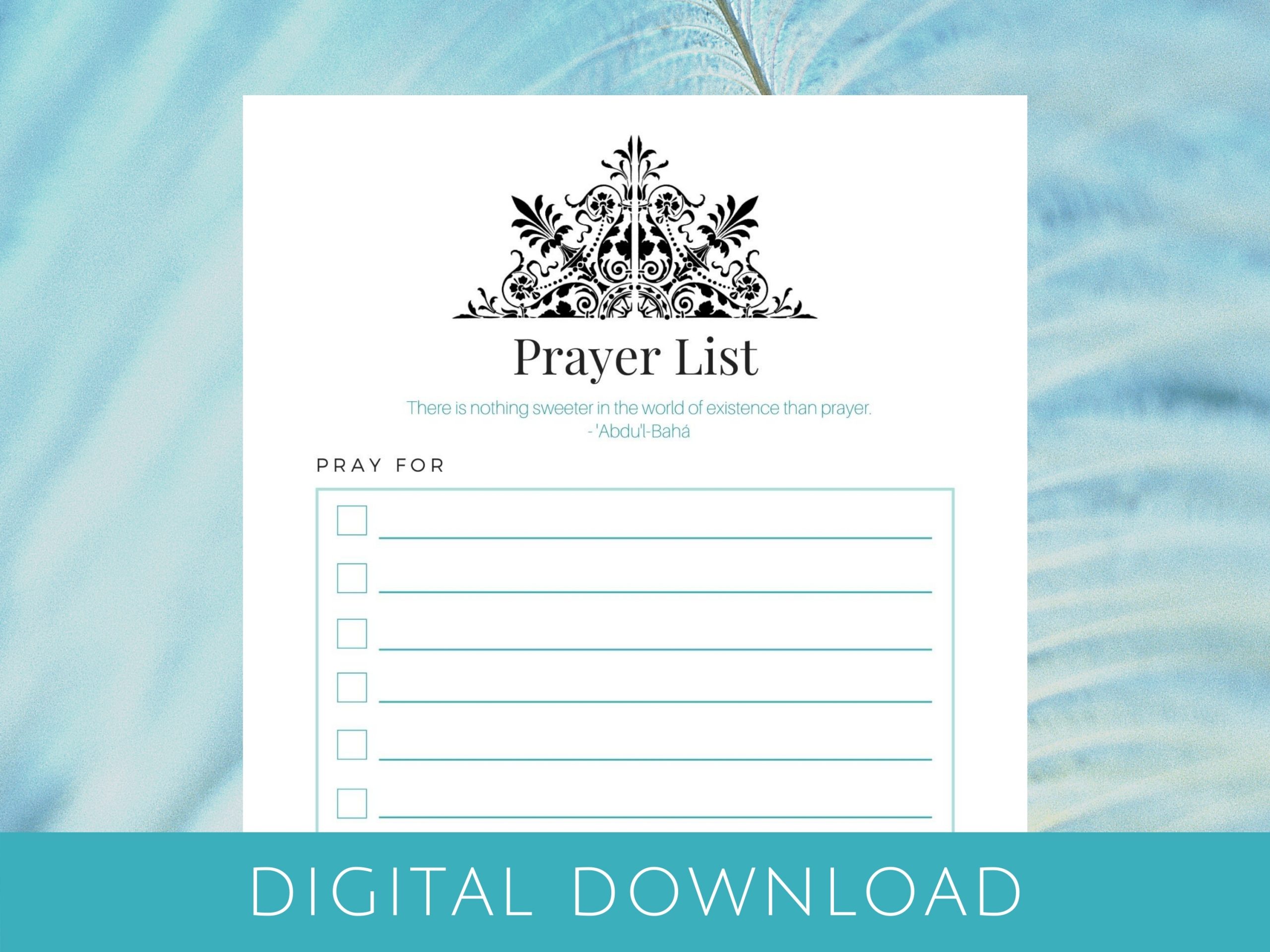 Prayer requests for the Long Healing Prayer