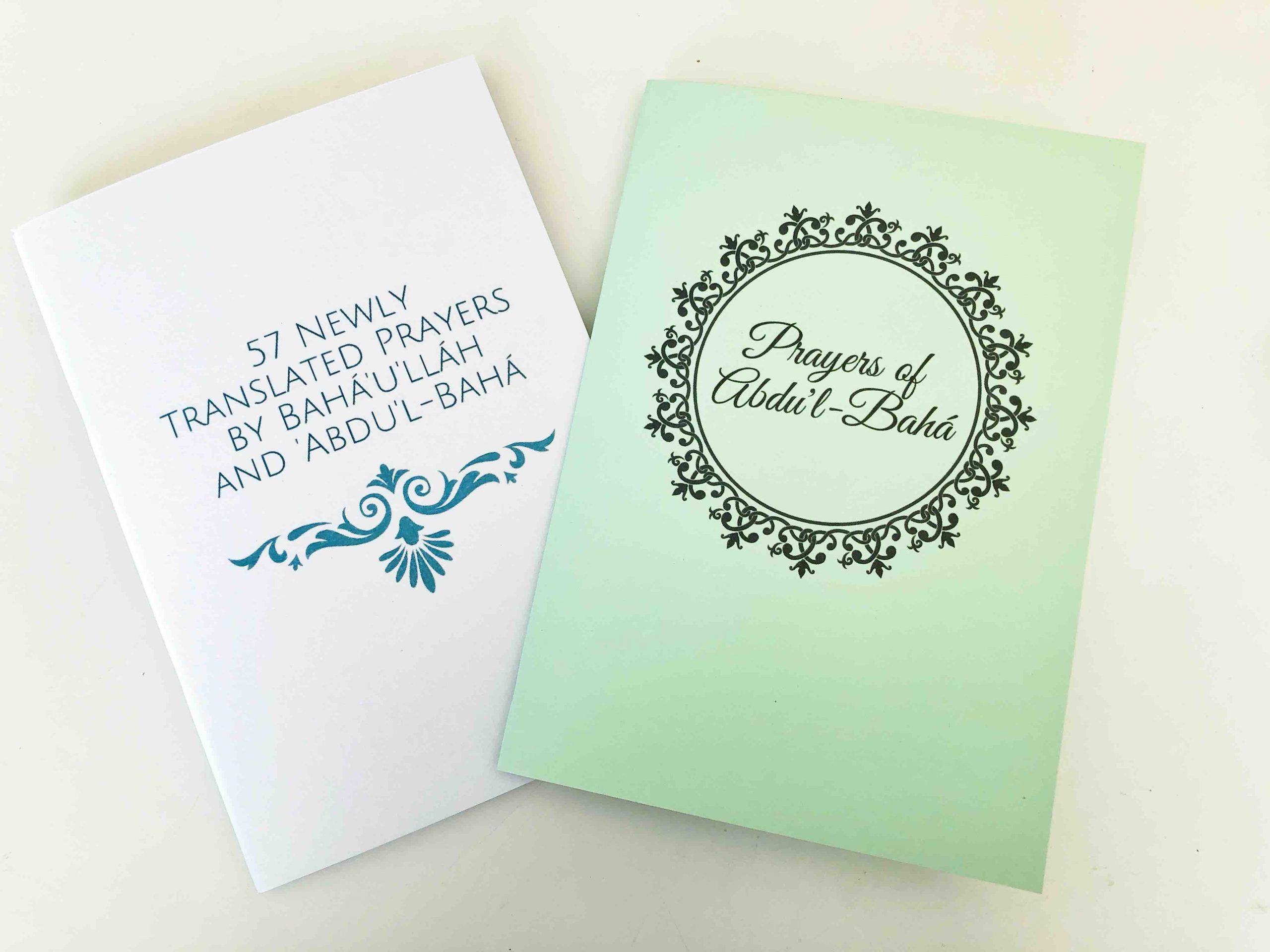 Booklet for 57 Newly Translated Prayers of Baha’u’llah and Abdu’l-Baha