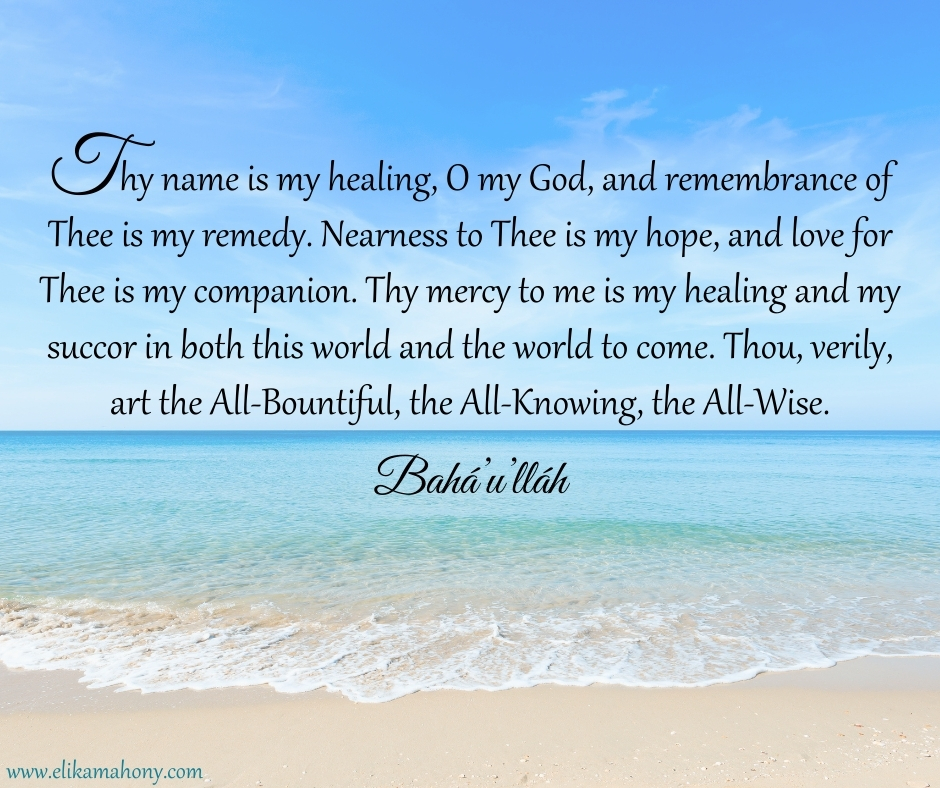 Healing Prayer Elika Mahony