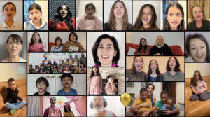 Ayyam-i-Ha Singalong participants - Elika Mahony