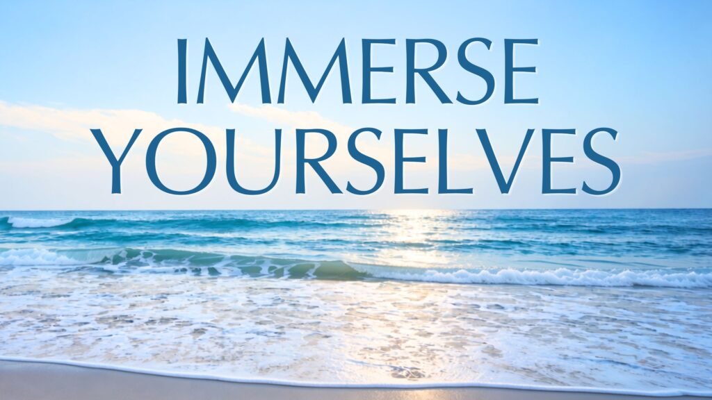 Immerse Yourselves - Elika Mahony