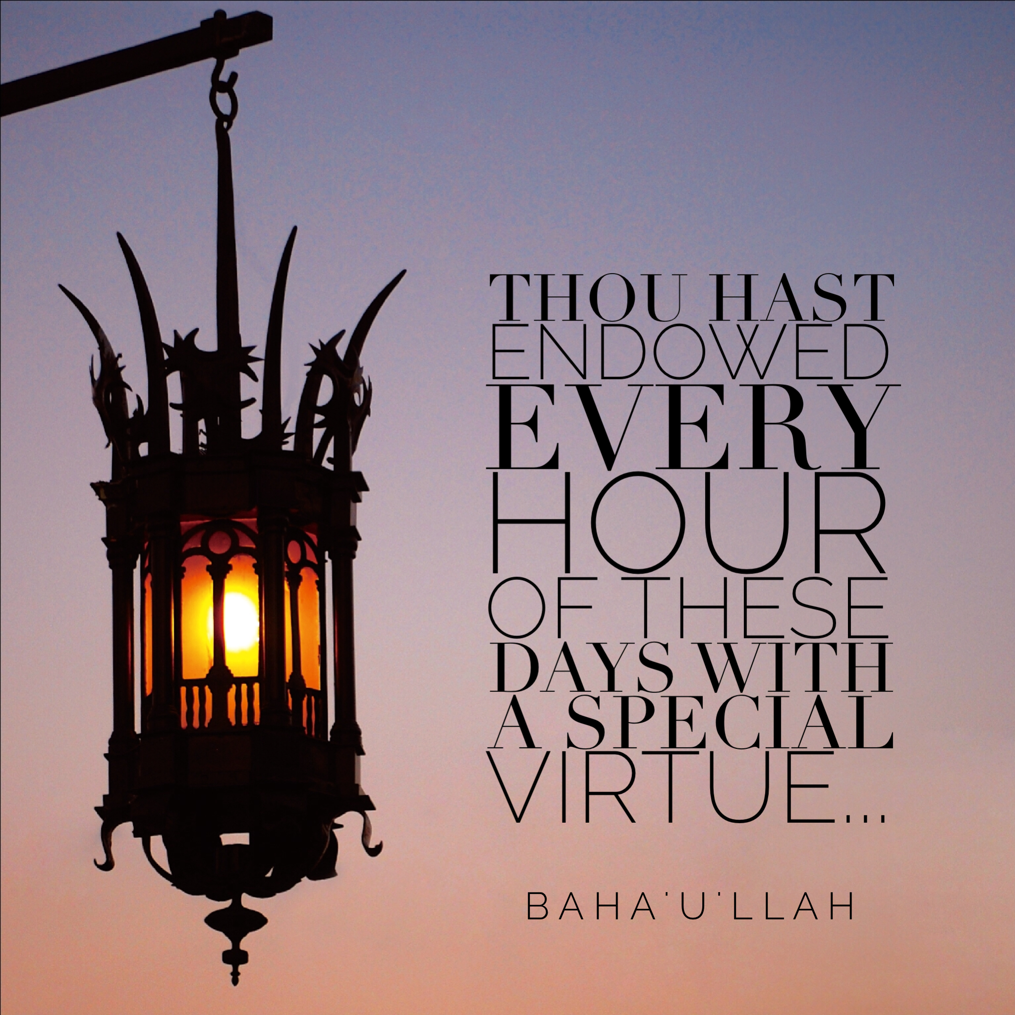 Bahá'í Fast Video favorite quotations from the fast Elika Mahony